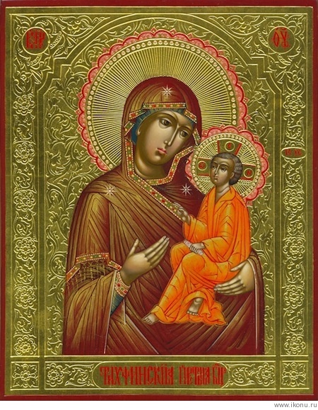 Тихвинская Икона Божией Матери